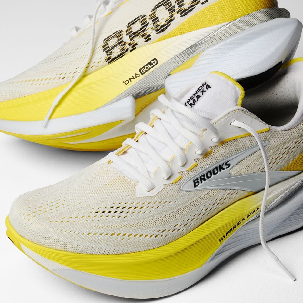 Women's Hyperion Max 4 - White/Cyber Yellow/Black
