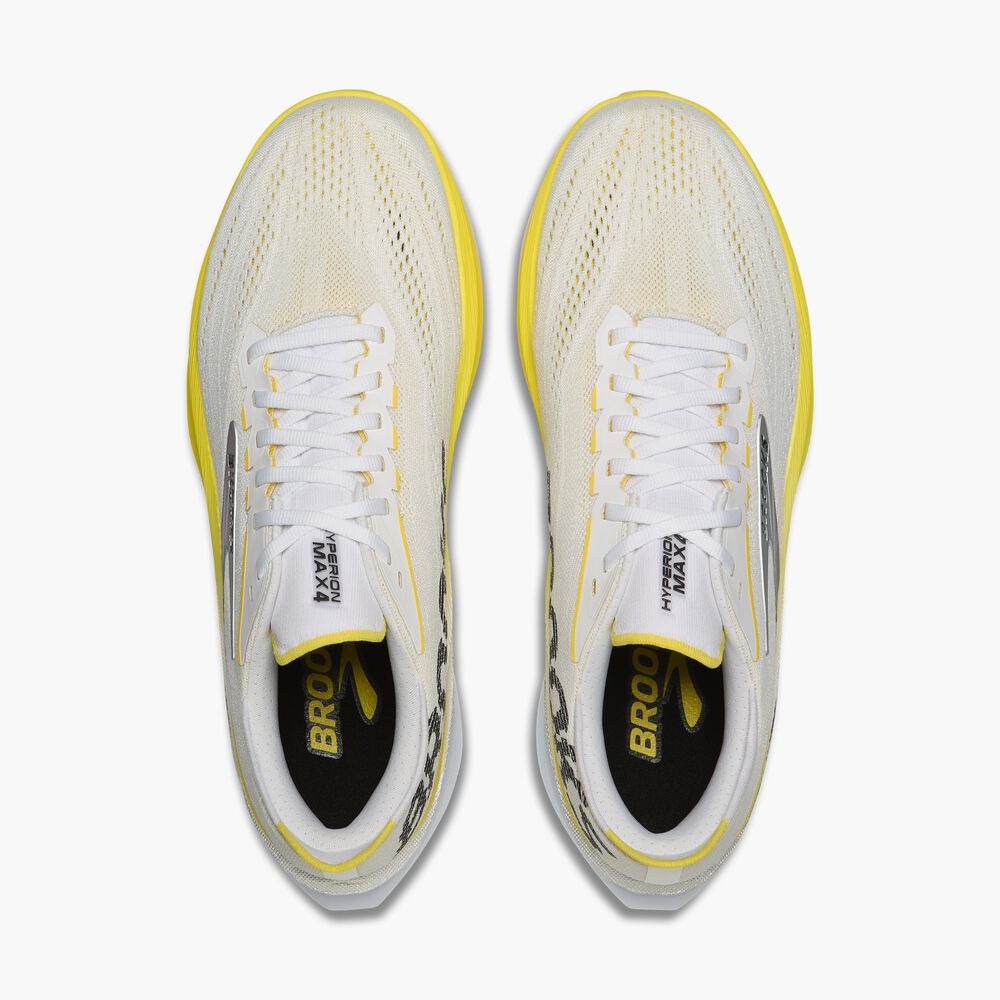 Women's Hyperion Max 4 - White/Cyber Yellow/Black