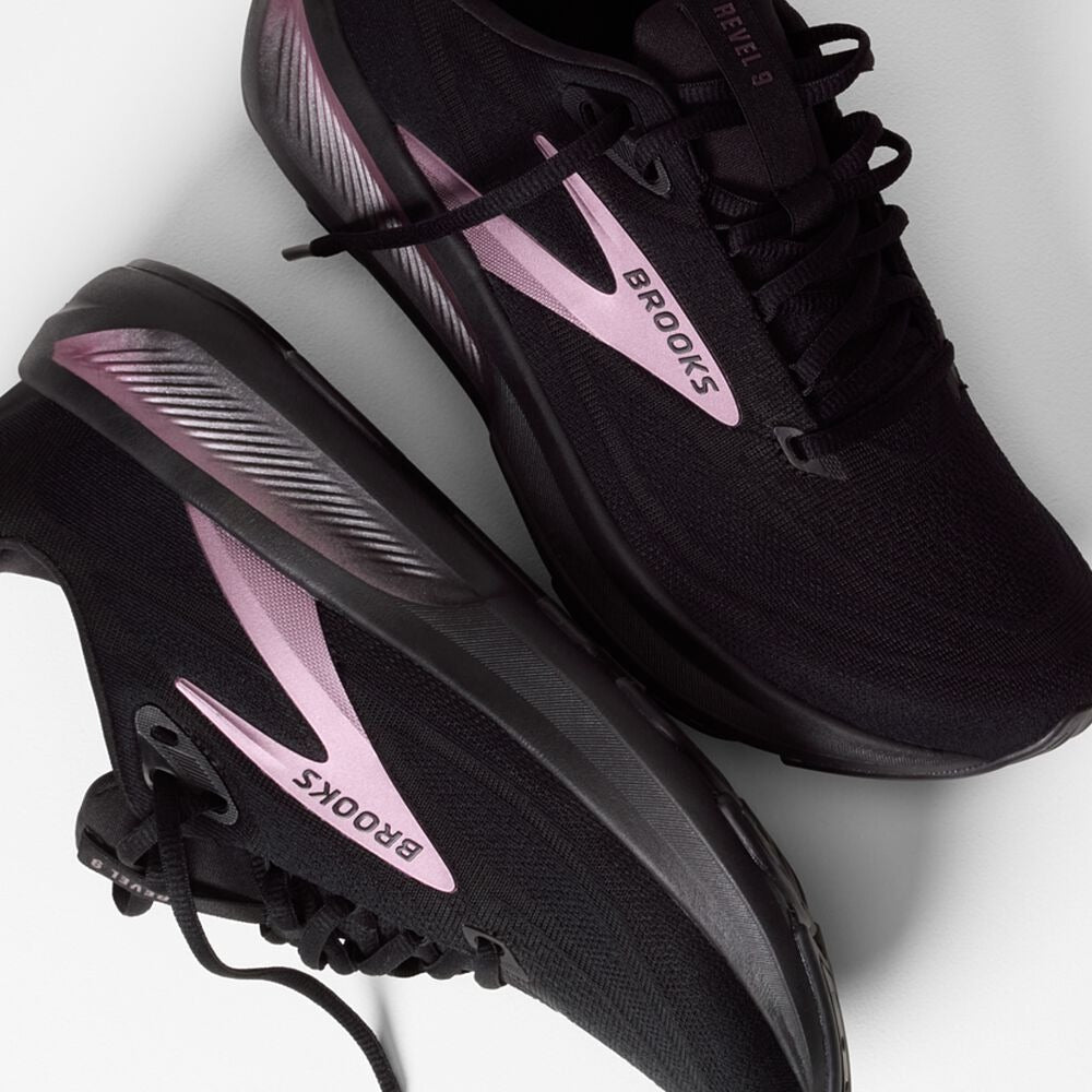 Women's Revel 9 - Black/Black/Rose Gold