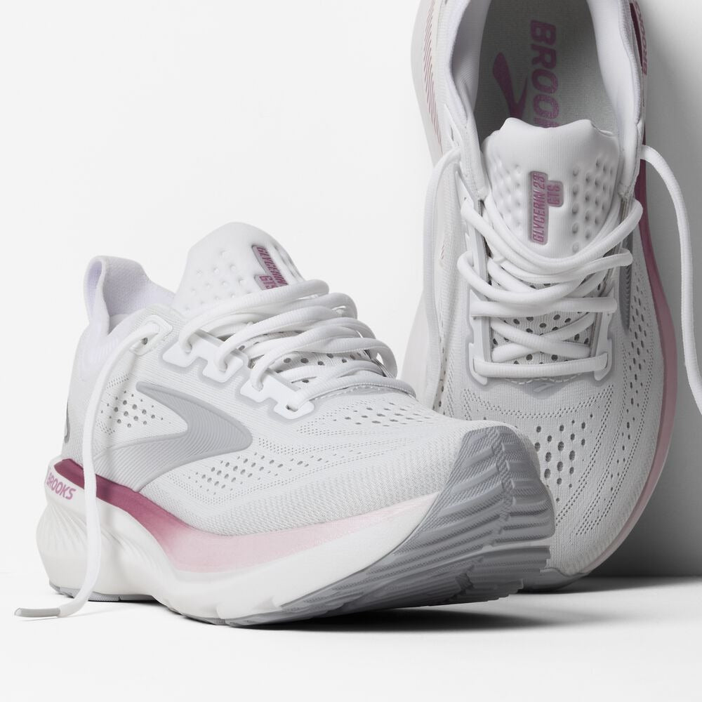 Women's Glycerin GTS 23 - White/Harbor Mist/Metallic